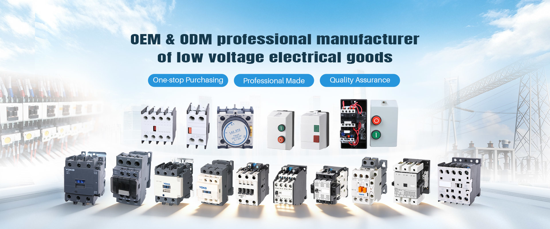 qualidade Contator elétrico da C.A. Fábrica