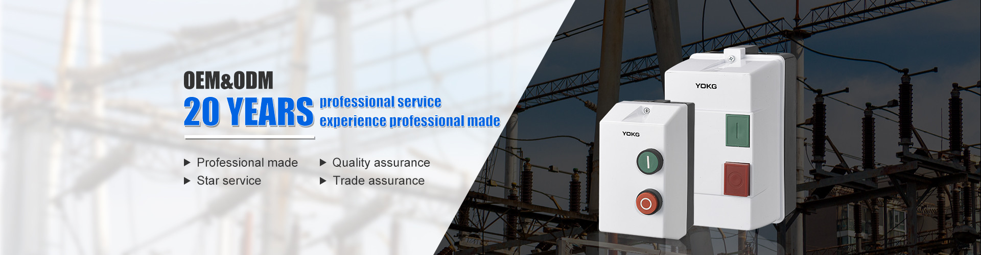 qualidade Contator elétrico da C.A. Fábrica