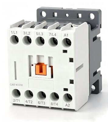 Industrial 6A 24V 48V 110V 220V 50/60Hz DIN Rail Magnetic AC Contactors in 3 Phase