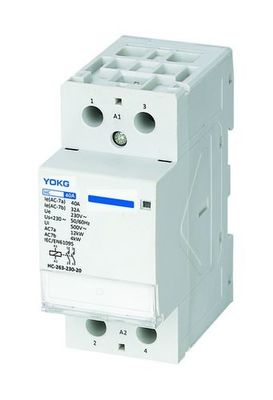 4KV Rated Impulse Withstand Voltage AC Contactor For Low Voltage Electrical Machinery