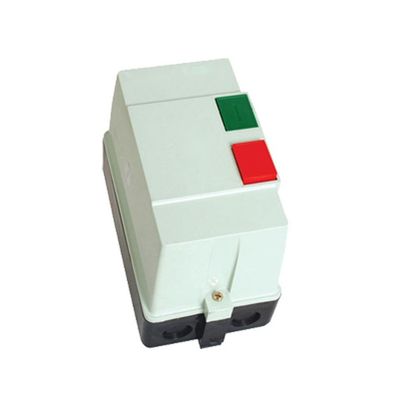 Interruptor de motor de partida magnético de botão 18A com contator CJX2 e relé térmico