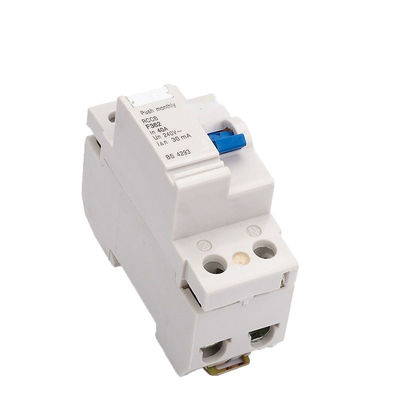 Tipo eletromagnético interruptor atual residual 4 Polo 63A 30ma RCCB
