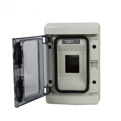 Caixa de junção de 4 vias de plástico ABS HA4 IP65 Caixa à prova d'água de armazenamento elétrico exterior