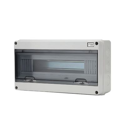 Caixa Db à prova de intempéries montada na parede IP65 15 Way para soluções ao ar livre resistentes às intempéries