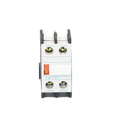 Bloco de contato auxiliar F4-11 F4-22 da série CJX2 para trilho DIN