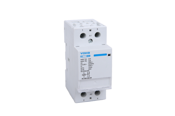 NO NC AC 4P 25A Doméstico 380V Din Rail Contador Modular 220V/230V 50/60Hz