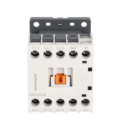 CJX2-K0910 K0901 Mini Contator Trifásico 9A 220VAC 1NA ou 1NF Para Industrial