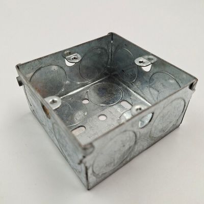 Cor de prata de aço galvanizada elétrica da caixa de junção BS4662 3*6 3*3