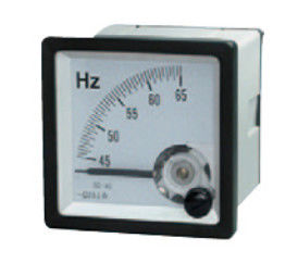 Medidor de painel 55 - analógico 65Hz 48 classe da precisão do amperímetro 3 da frequência