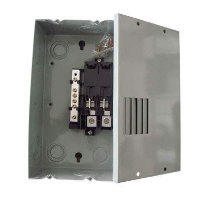 Caixa de distribuição elétrica do poder do centro da carga do controle do metal para o interruptor
