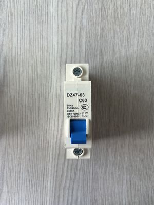 Sobrecarregue a proteção DZ47-63 1P 32A Mini Circuit Breaker 63amp
