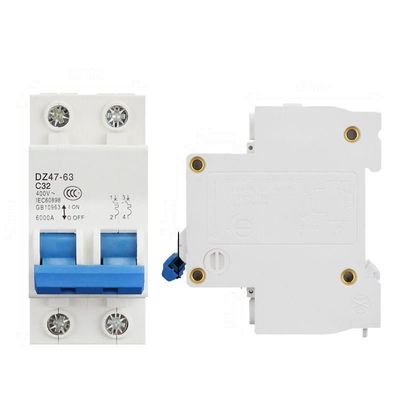 C45 tipo interruptor curto 10a 20a 40amp da proteção do interruptor do agregado familiar de 3P